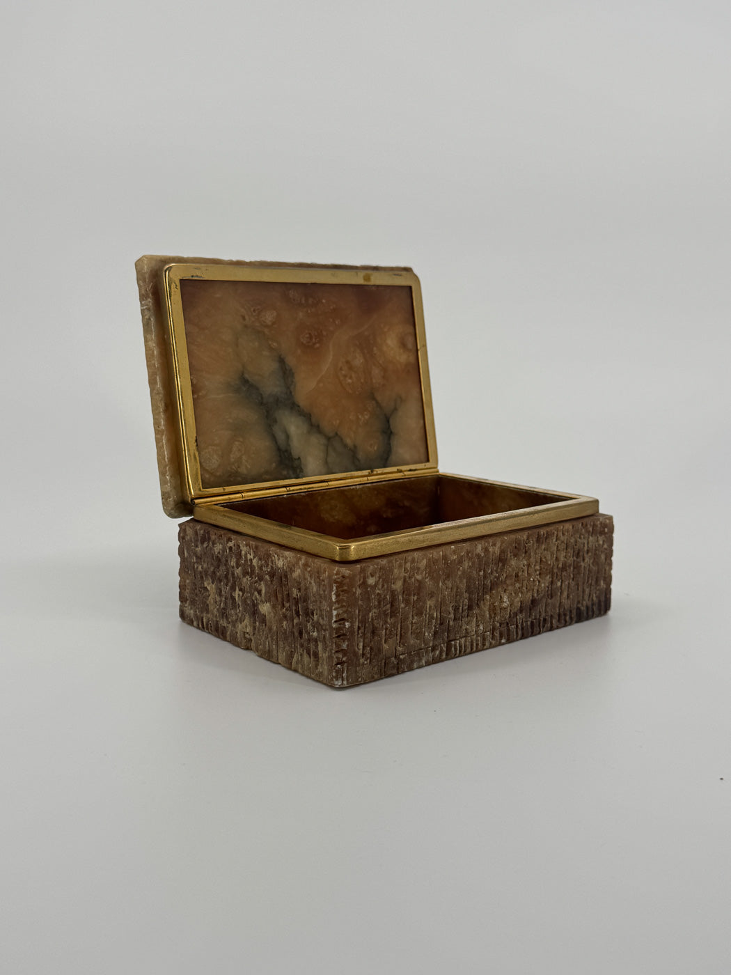 Yellow Alabaster Box