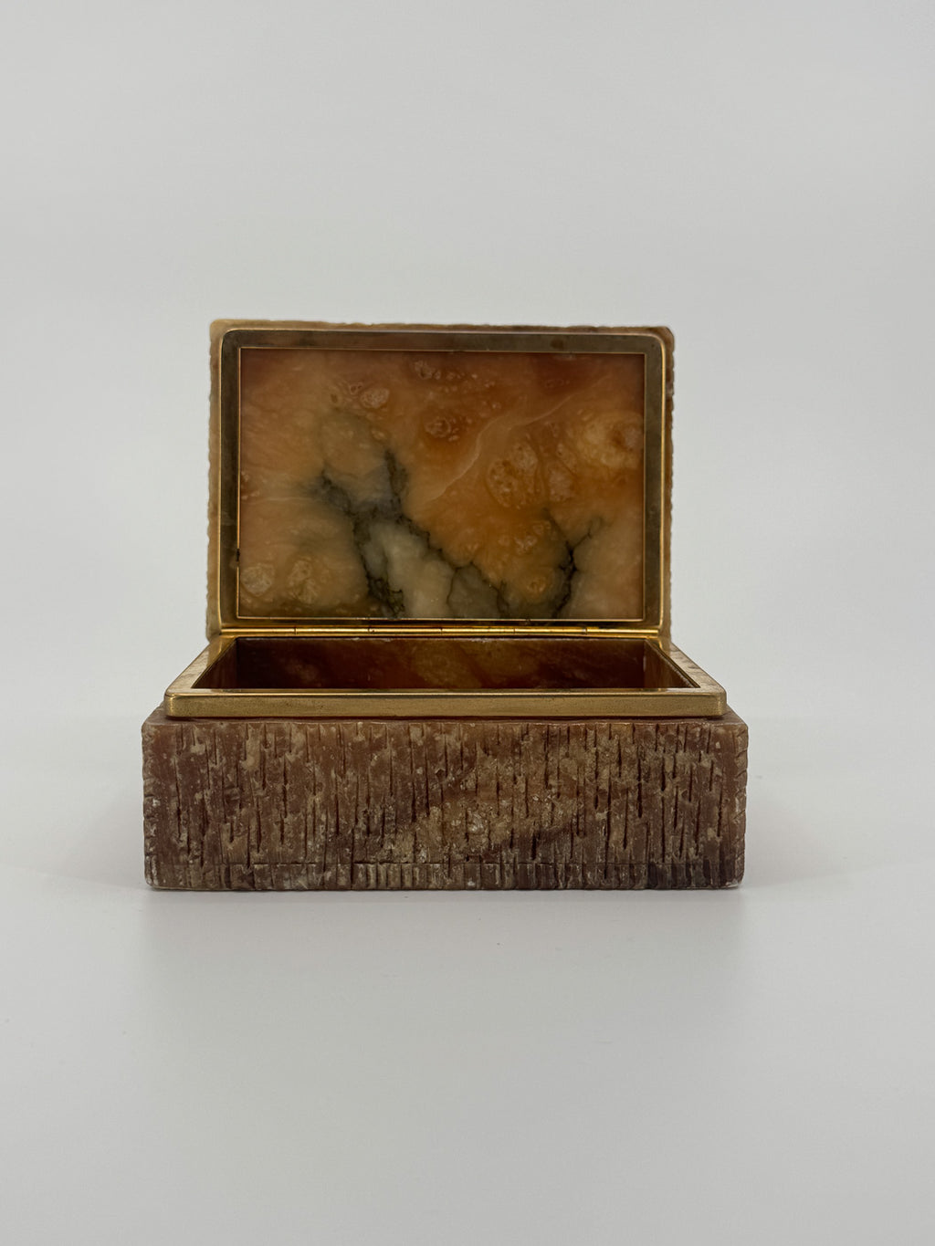 Yellow Alabaster Box