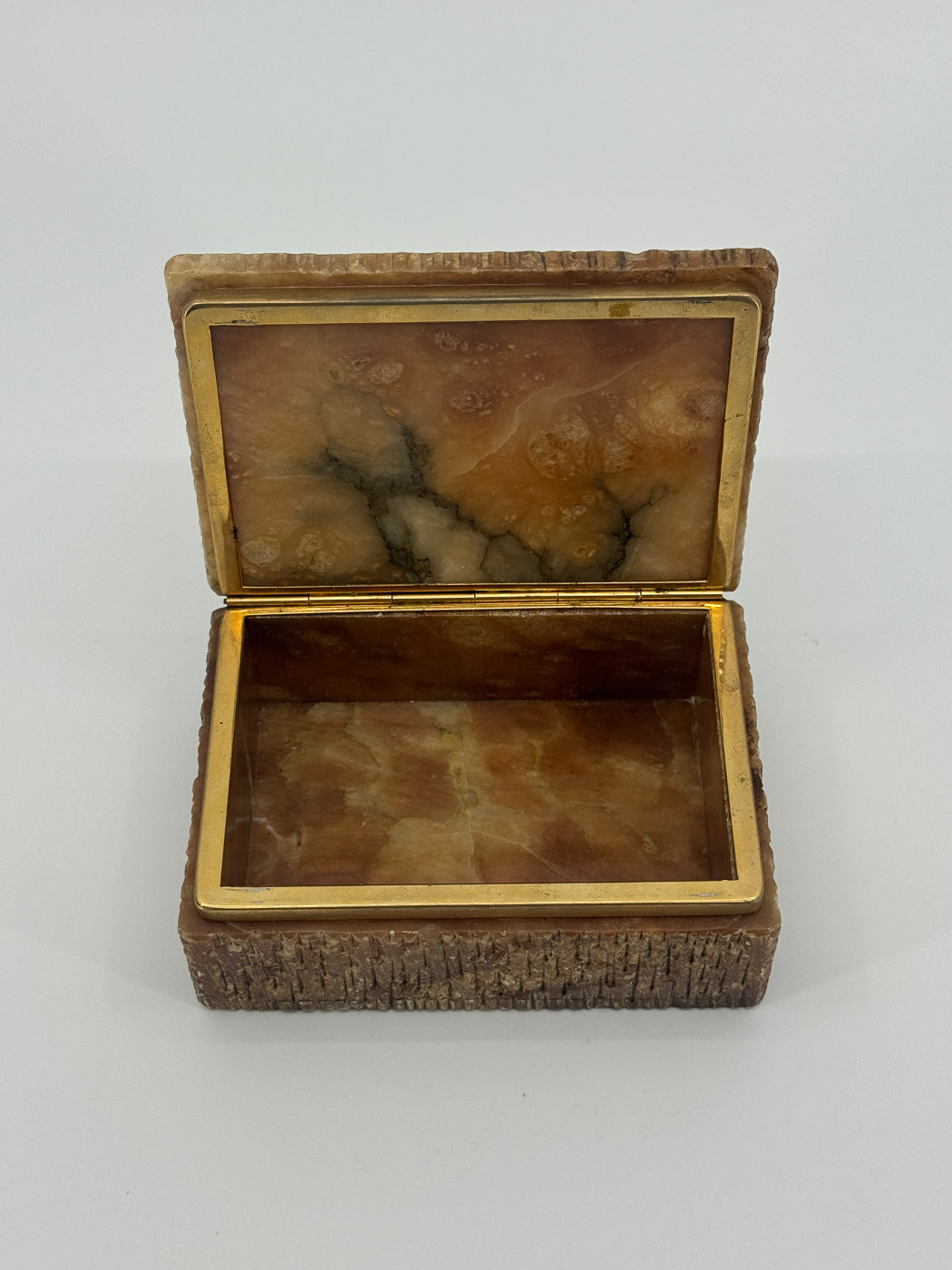 Yellow Alabaster Box