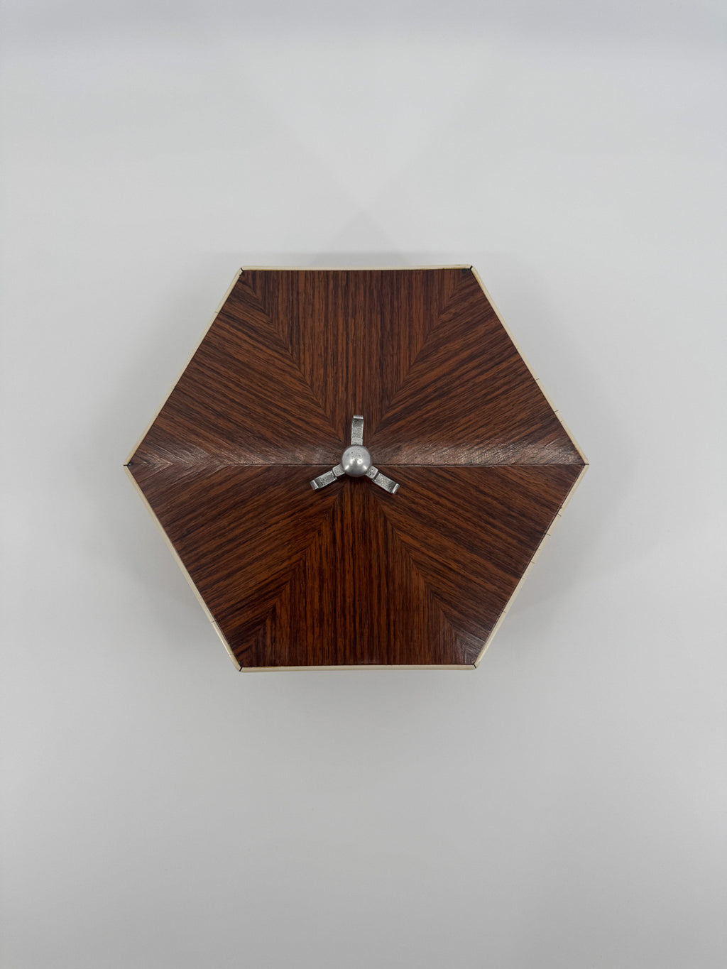 Art Deco Hexagonal Rosewood Box