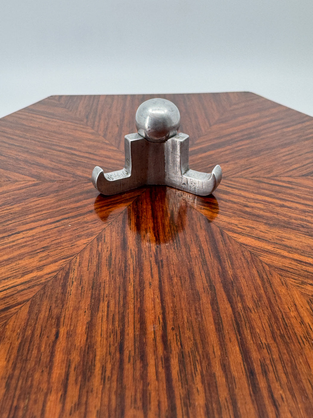 Art Deco Hexagonal Rosewood Box