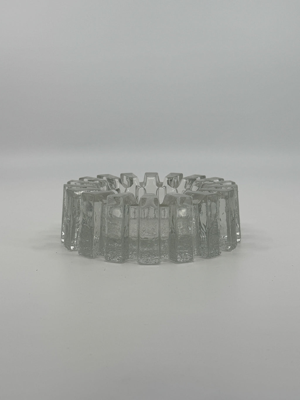 Brutalist Crystal Cog Ashtray