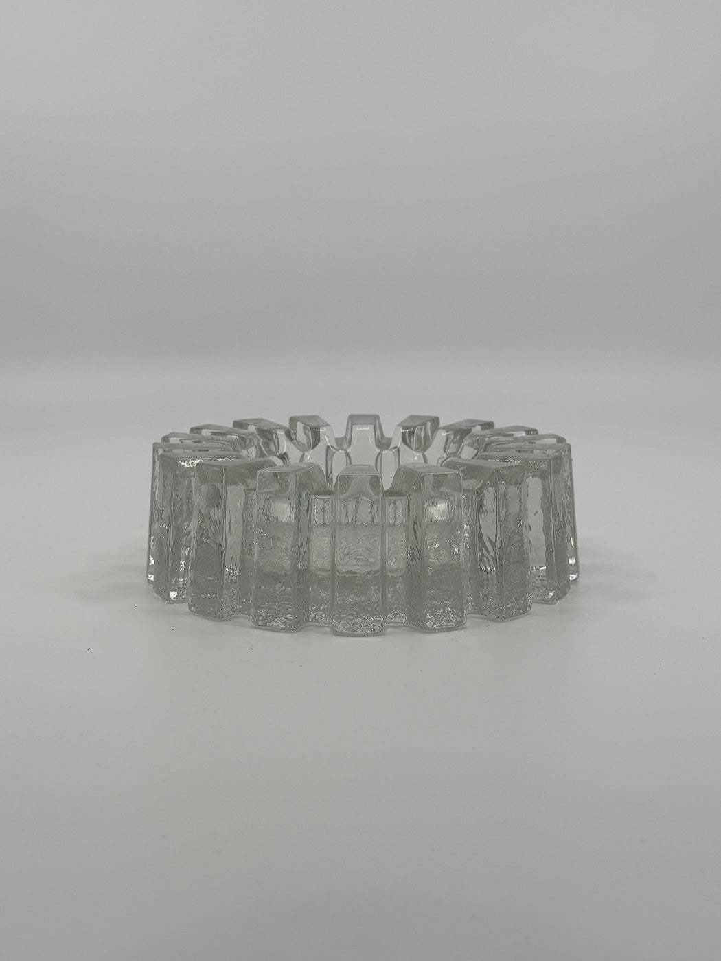 Brutalist Crystal Cog Ashtray